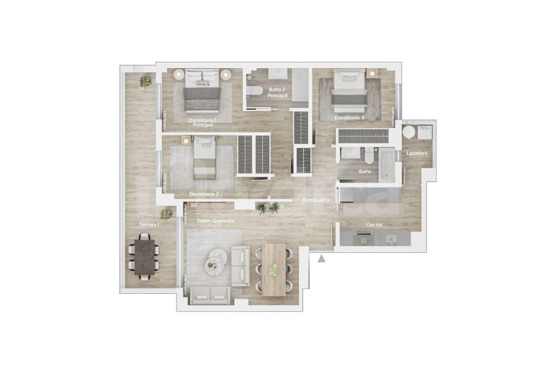 Lägenhet till salu i La Campana