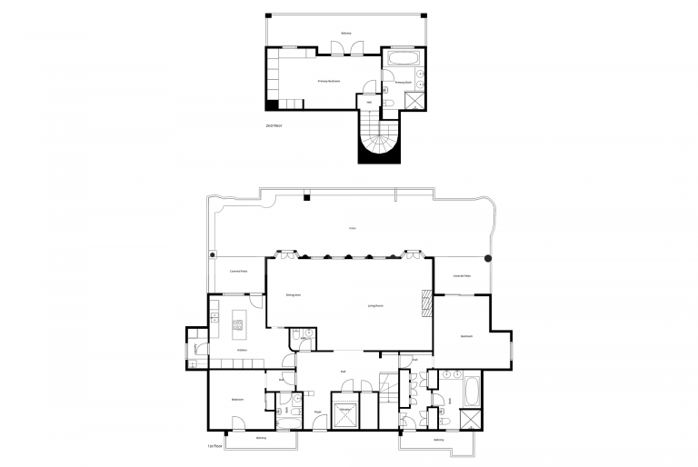 Elegant Duplex Penthouse with Panoramic Views and Expansive Terraces