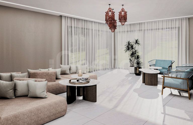 Land with a project and building permit approved