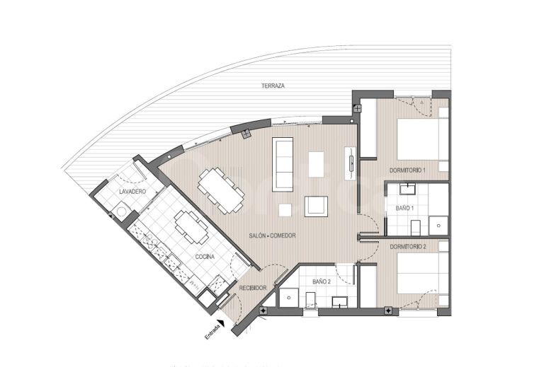 Apartamento en venta en La Campana