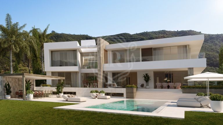 Impresionante villa de nueva construcción con impresionantes vistas en La Zagaleta
