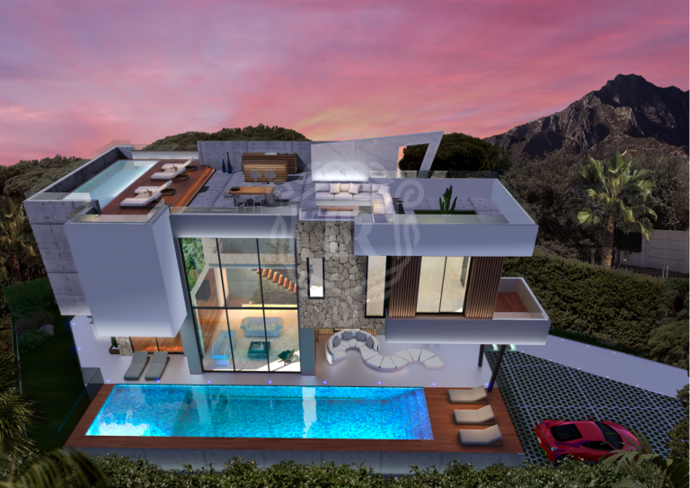 Splendid villa just steps from the beach in Marbella Golden Mile - Casablanca Beach Villas