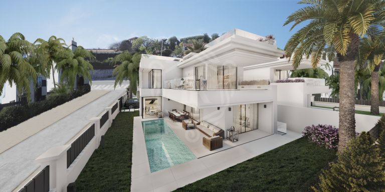Luxury modern villas located in Rio Verde, Golden Mile in 5 minutes to Puerto Banus