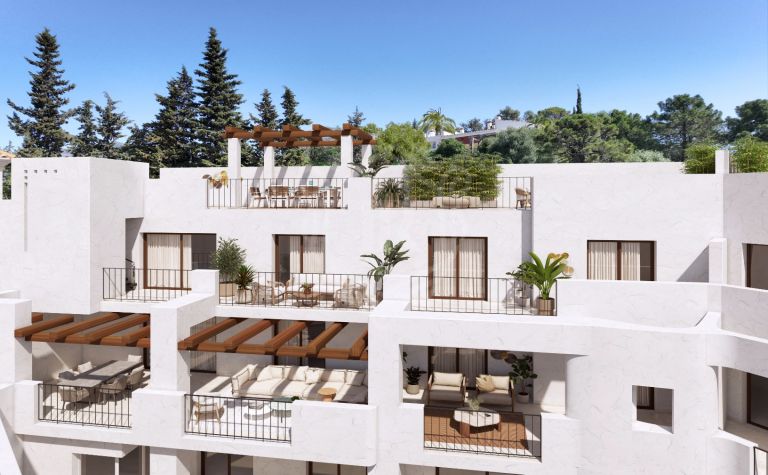 Fuente Lirios: Contemporary Apartments and Penthouses in Benahavis Centro