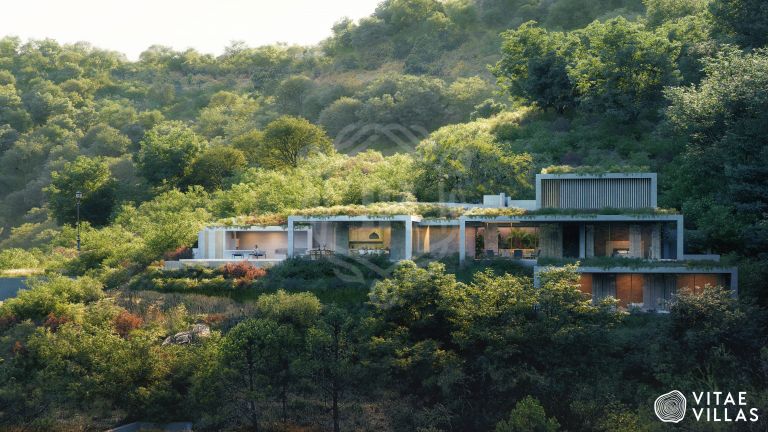 Villas contemporáneas de diseño sostenible en Benahavis