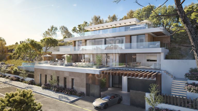 Proyecto de villas modernas con maravillosas vistas en Real de la Quinta - The Secret Marbella