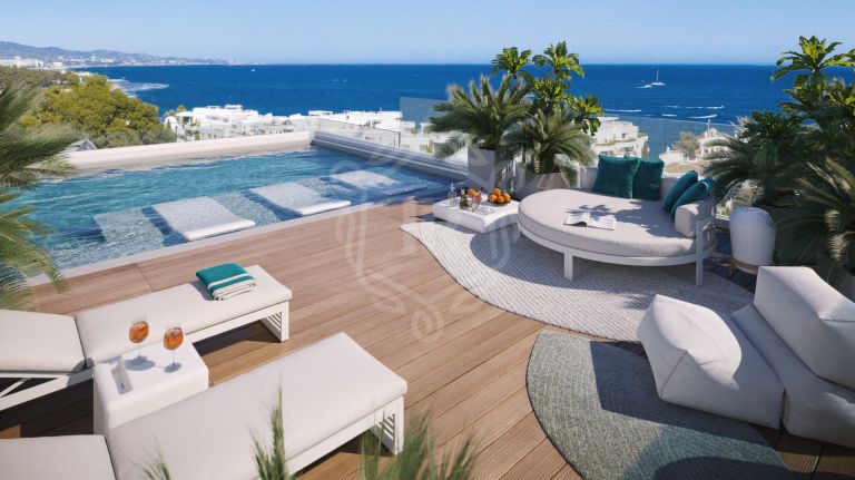 Benalús nuevos apartamentos situados en una ubicación privilegiada en la Milla de Oro de Marbella.
