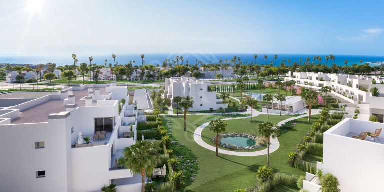 Moderno apartamento de 2 dormitorios en Aqua Gardens, Estepona Este