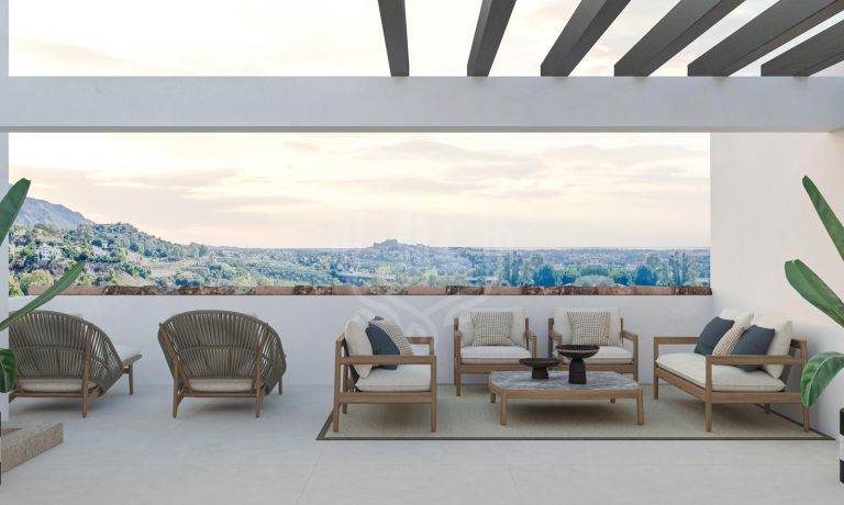 Exclusiva adosada de 3 dormitorios en La Quinta, Benahavís, con vistas panorámicas y modernas comodidades