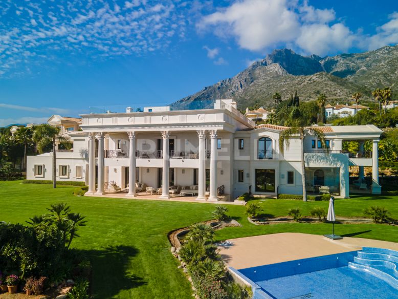 Marbella Goldene Meile, Außergewöhnliche, elegante Luxus-Grand-Villa, Sierra Blanca, Goldene Meile von Marbella