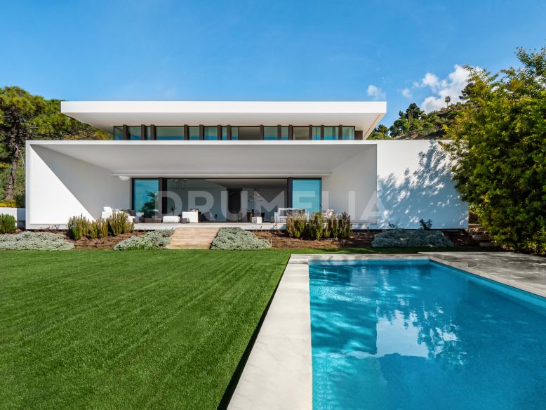 Benahavis, Herausragende moderne Villa mit Panoramablick, La Reserva de Alcuzcuz, Benahavis