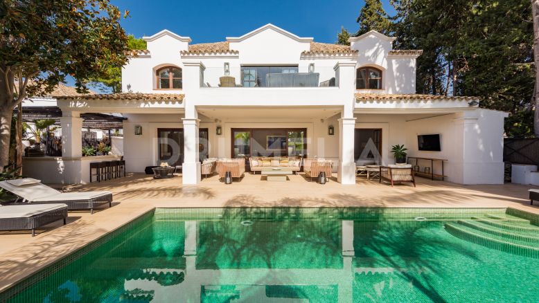 Marbella Golden Mile, Elegant Luxury Villa with Captivated Charm, Marbella Club, Golden Mile, Marbella
