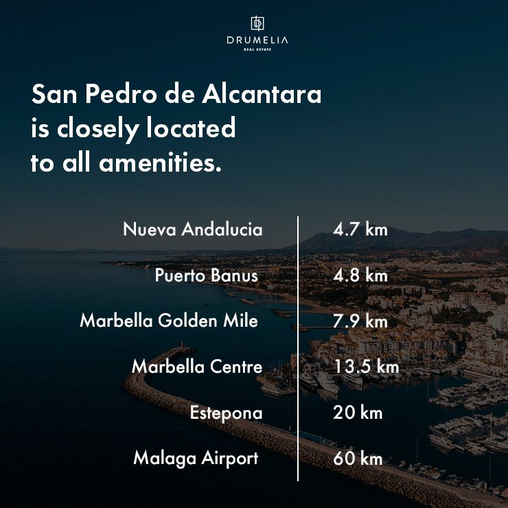 San Pedro is closely located to all amenities