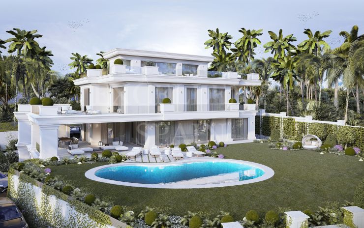 Quality, newly constructed property for sale in the Las Lomas del Marbella Club on the Golden Mile