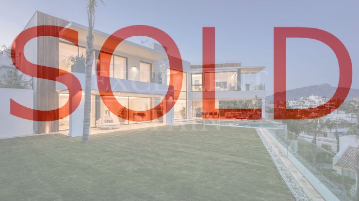 Costa del Sol, La Alquería, zeitgemäße, moderne Villa zum Verkauf