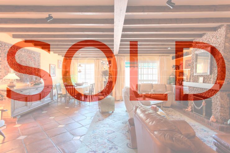 Benahavis center, Costa del Sol, Spanish style townhouse for sale