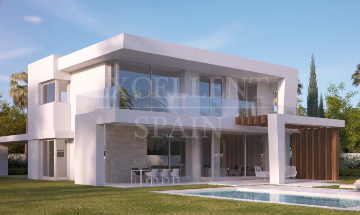 Marbella East, contemporary new villa for sale with panoramic views