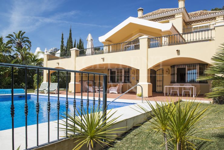 La Quinta, Benahavis, Costa del Sol, top kwaliteit villa te koop met een prachtig uitzicht op de golfbaan