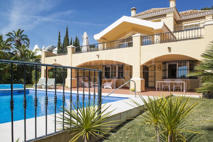 La Quinta, Benahavis, Costa del Sol, villa de excelente calidad y con estupendas vistas del campo de golf