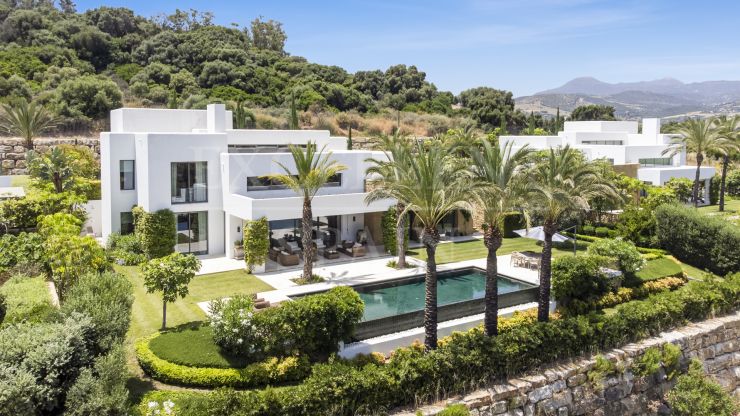 Villa de lujo en estilo Ibiza en venta en Green 10, Finca Cortesín