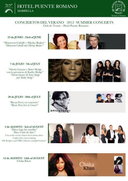 Marbella summer concerts