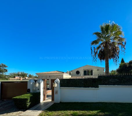 Spacious family villa in the sought after C Zone of Sotogrande for sale