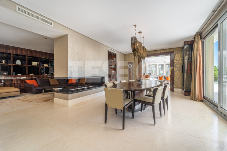 Villa with Spectacular Views Over the Golf Course and the Sea in Sotogrande Alto