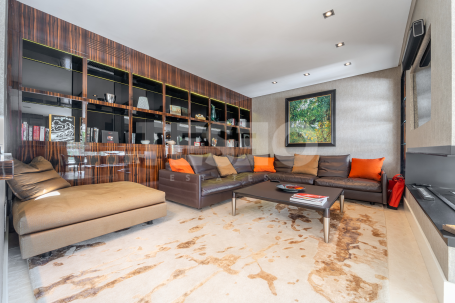 Villa with Spectacular Views Over the Golf Course and the Sea in Sotogrande Alto