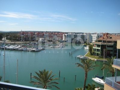 2 apartments together in penthouse level with great sea views and a berth of 15* 5 meters