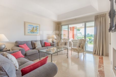 Bright Groundfloor Apartment and very nicely furnished in la Marina of Sotogrande