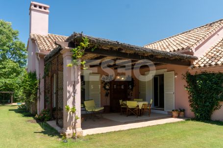 South East Orientated Villa, provenzal style, in a quite area of Sotogrande Costa