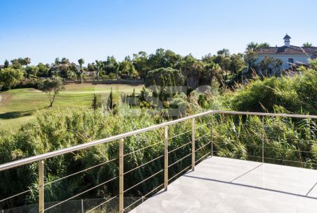 Newly built Villa in front of the 3rd hole of Almenara Golf course