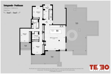 Maravilloso semiático situado en la urbanización El Polo
