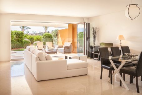 Exclusive groundfloor apartment in Ribera del Marlin