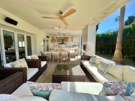 A newly refurbished villa in the Triana villas area of Sotogrande.