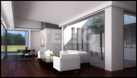 Contemporary style villa under construction in the F zone