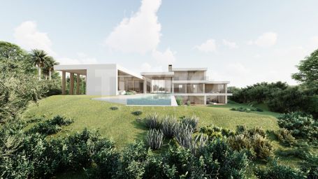 Unique building plot located in a quiet and consolidated area of Sotogrande Alto, with an exclusive contemporary proyect with licence