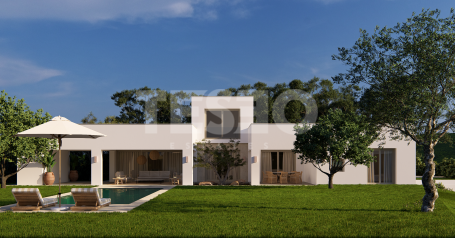 Villa Lyra: Entdecken Sie diese exklusive Neubauvilla mit Panoramablick, gelegen in einer ruhigen Sackgasse in Sotogrande Alto