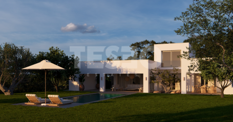 Villa Lyra: Entdecken Sie diese exklusive Neubauvilla mit Panoramablick, gelegen in einer ruhigen Sackgasse in Sotogrande Alto