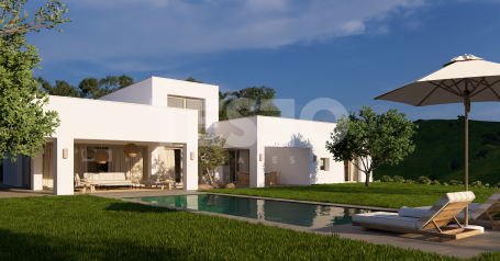 Villa Lyra: Entdecken Sie diese exklusive Neubauvilla mit Panoramablick, gelegen in einer ruhigen Sackgasse in Sotogrande Alto