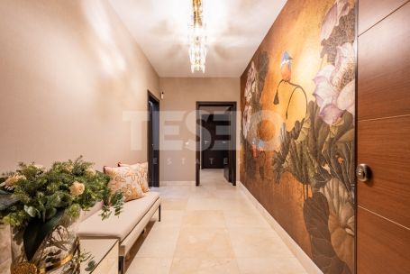 Large and Exclusive 4 bedroom apartment with a nice private garden in Hacienda Valderrama, Sotogrande Alto