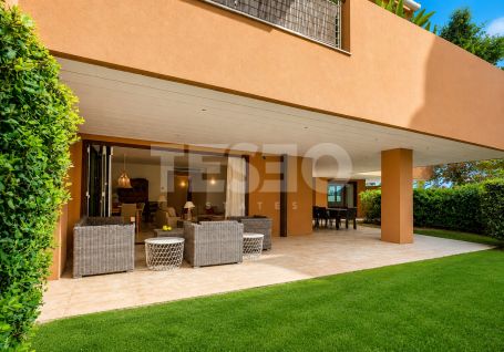 Spacious Ground Floor 3-Bedroom Apartment in Ribera del Marlin, Sotogrande Marina, with Private Garden