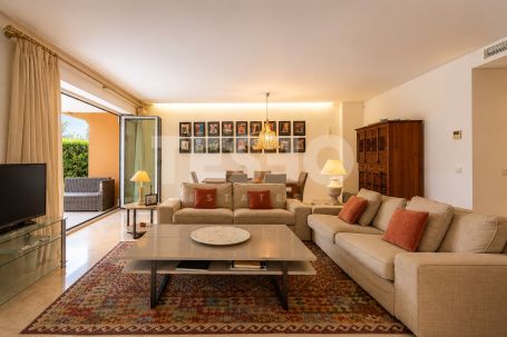 Spacious Ground Floor 3-Bedroom Apartment in Ribera del Marlin, Sotogrande Marina, with Private Garden
