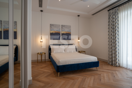 Exclusive luxury villa in La Reserva, Sotogrande, with panoramic views and premium equipment