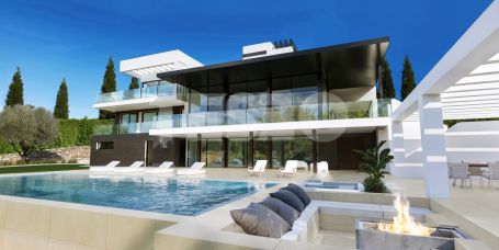 Villa de Nueva Construccion list in December 2025, in zone F de Sotogrande. Unique views of Mar