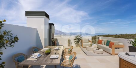 Maison de Ville Neuve avec Vue Mer à Bahia de las Rocas, Manilva