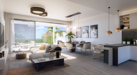 Appartement Neuf de Luxe avec Vue Panoramique à Bahia de las Rocas, Manilva