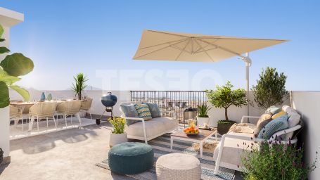 Appartement Neuf de 2 Chambres au Centre d'Estepona avec Terrasse et Garage Privé