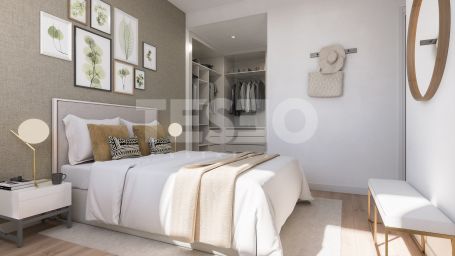 Appartement Neuf de 2 Chambres au Centre d'Estepona avec Terrasse et Garage Privé