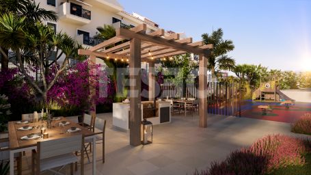 Appartement Neuf de 2 Chambres au Centre d'Estepona avec Terrasse et Garage Privé